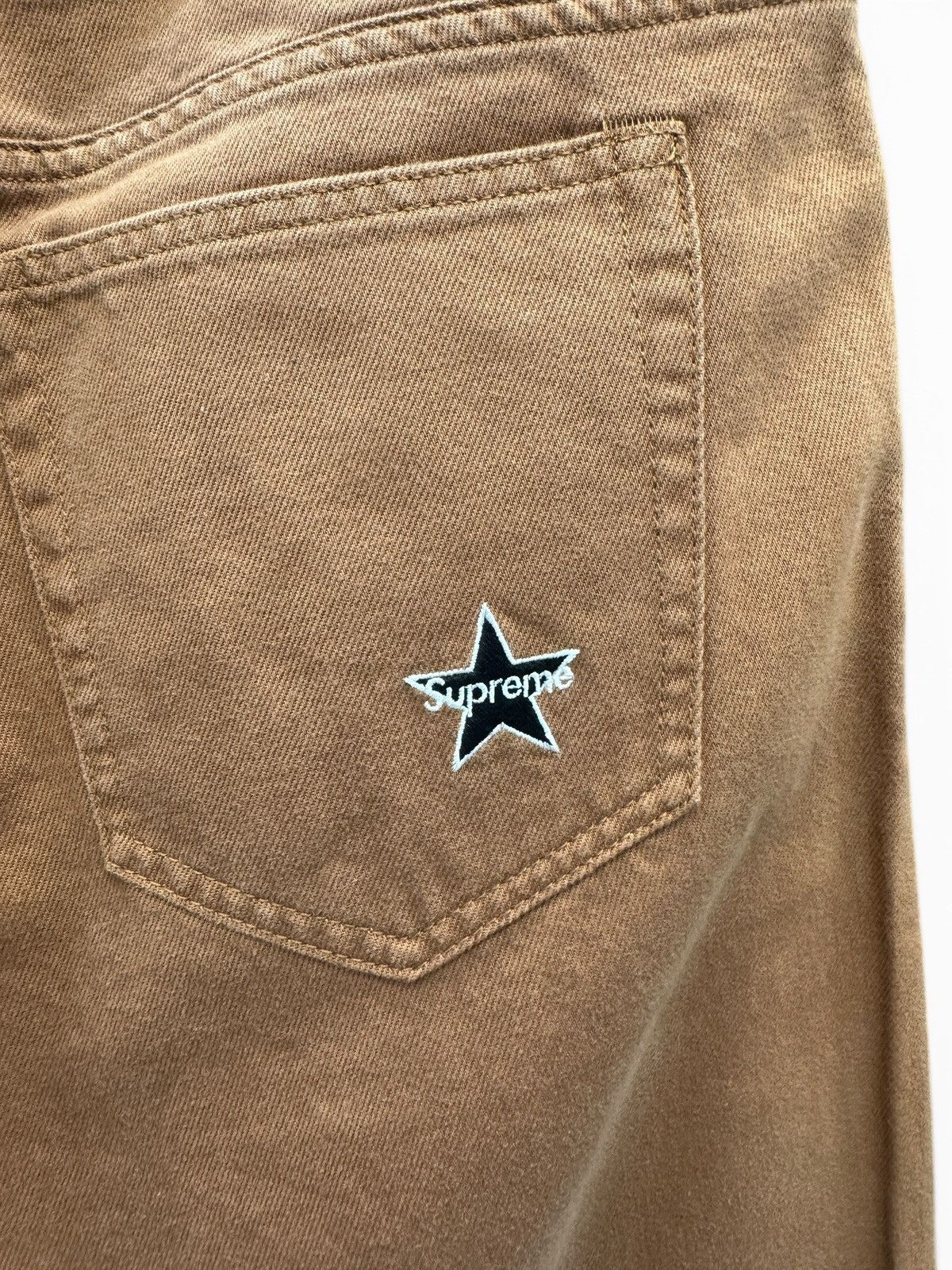 Supreme Star Logo Denim