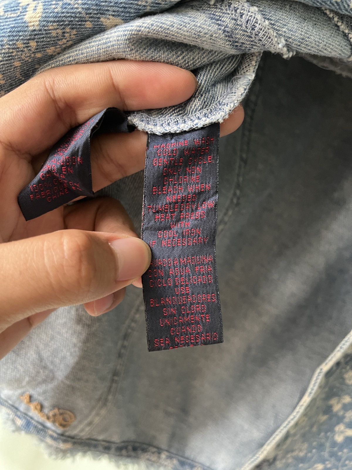 Designer × Ralph Lauren × Vintage Ralph Lauren Denim Jacket Women Size M / US 6-8 / IT 42-44 - 12 Thumbnail