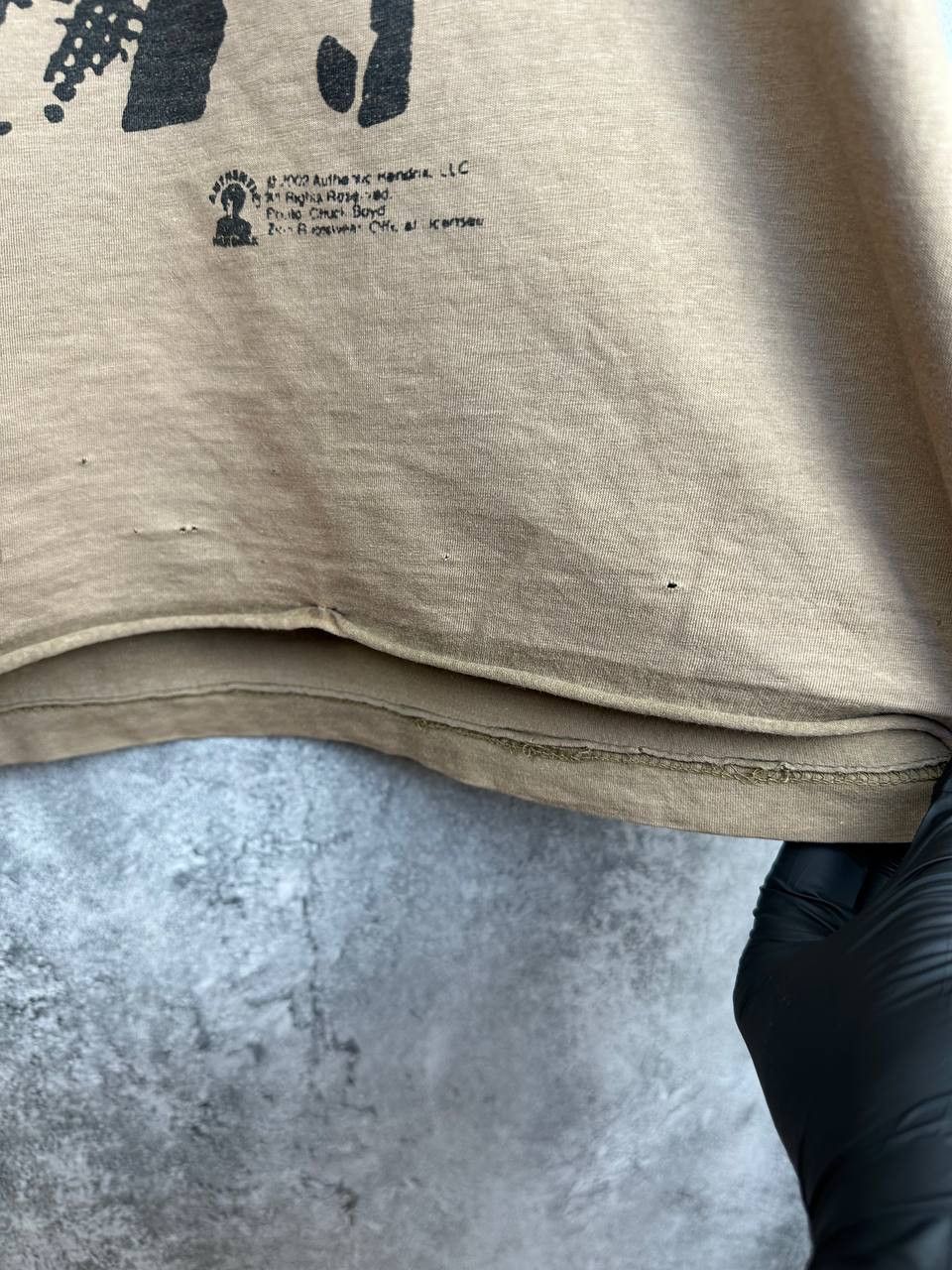 Jimi Hendrix VTG Jimi Hendrix Graphic T-Shirt Single Stitch Distressed Size US L / EU 52-54 / 3 - 9 Thumbnail