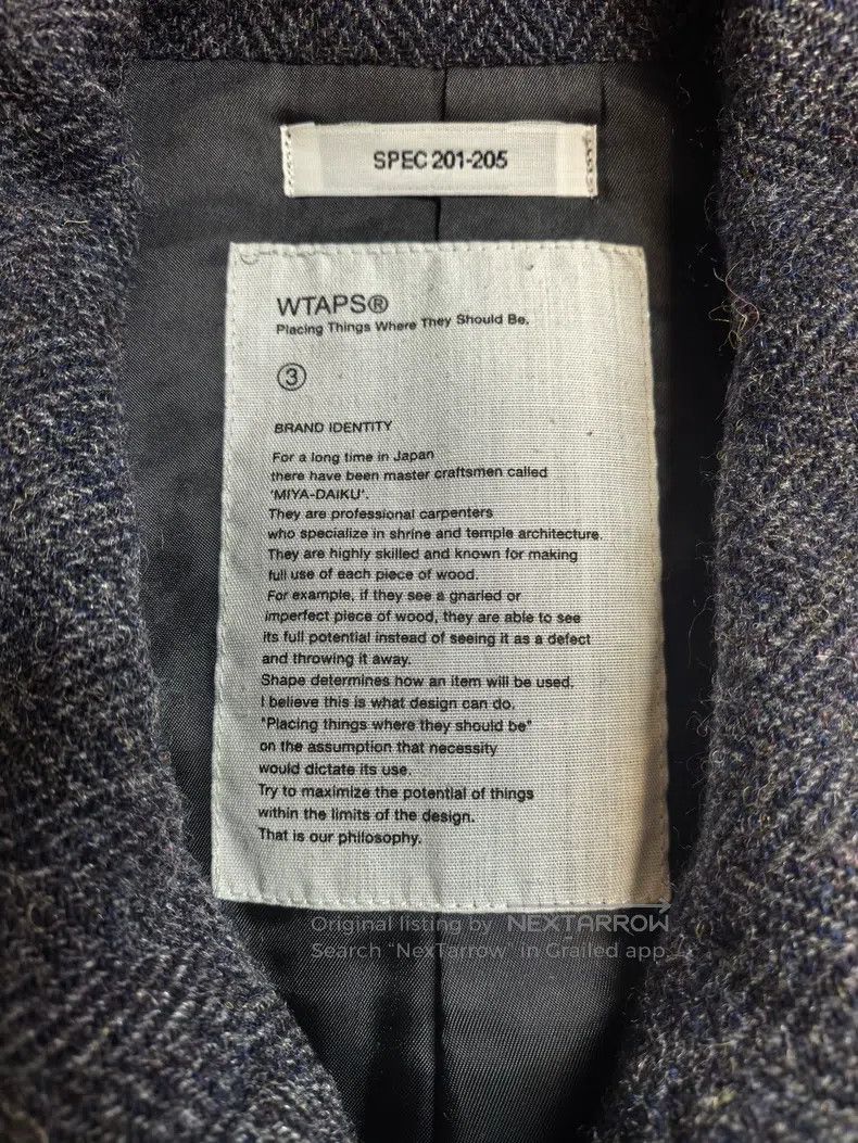 Wtaps Wtaps Two bags of wool for the coat Size US L / EU 52-54 / 3 - 8 Thumbnail