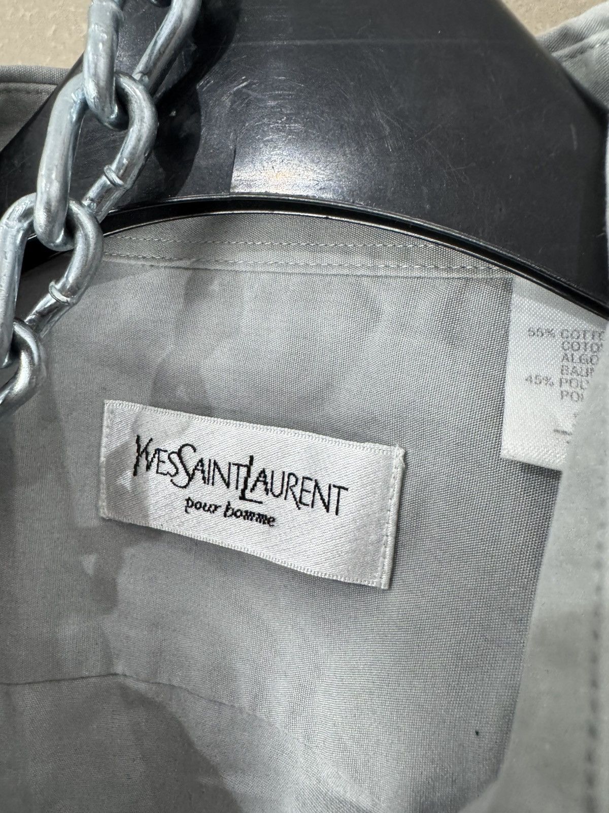 Yves Saint Laurent YSL Yves Saint Laurent Shirt rare Tee Y2K Size US M / EU 48-50 / 2 - 3 Thumbnail