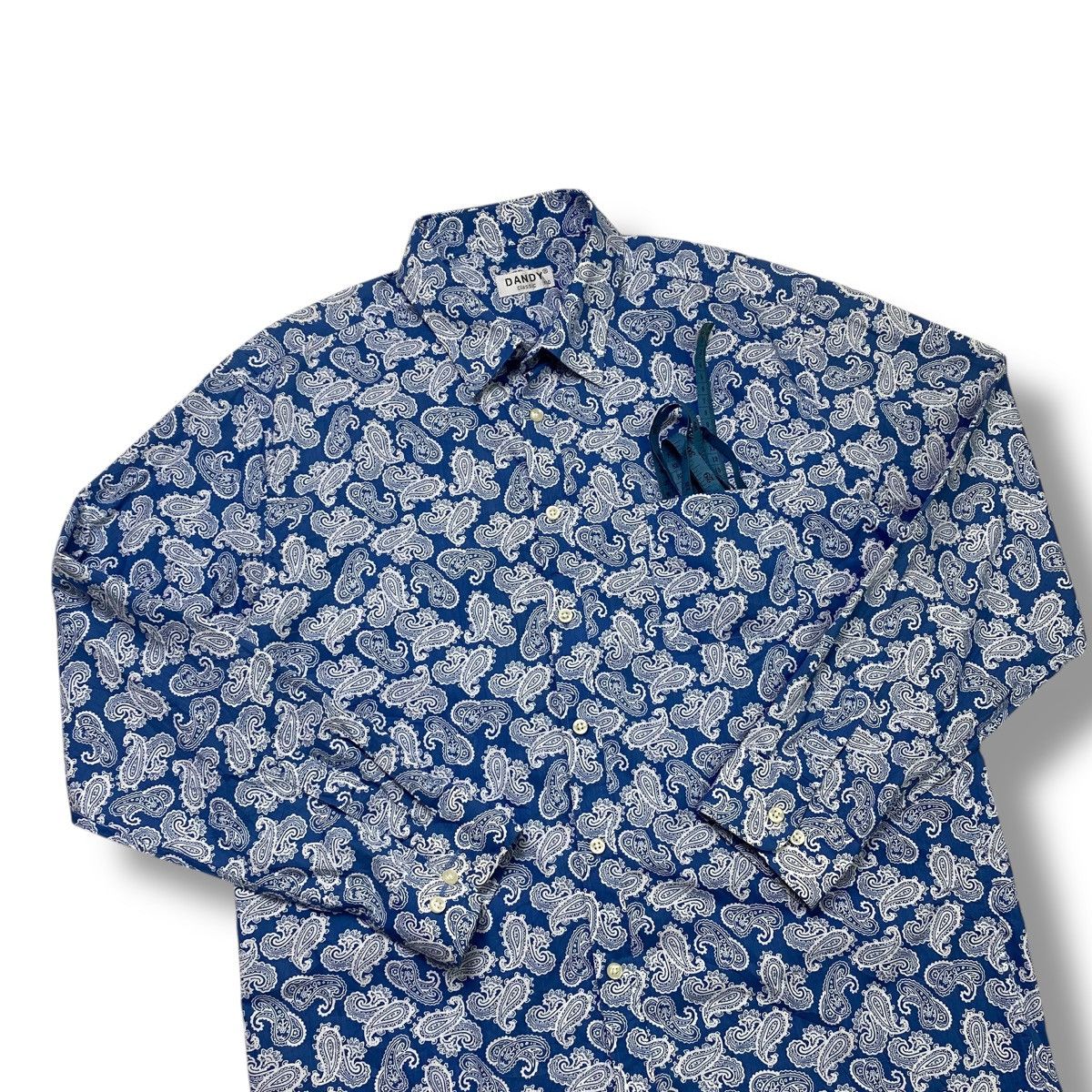 Japanese Brand Vintage Dandy Bandana Paisley button ups shirt Size US XL / EU 56 / 4 - 2 Thumbnail