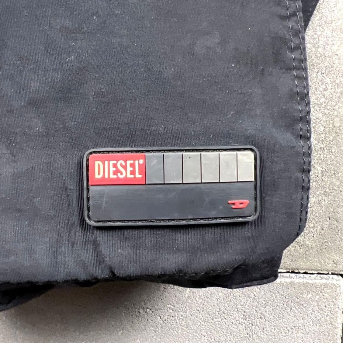 Diesel VINTAGE Diesel Men 00S Archive One Shoulder Bag Black 90s 00s Size ONE SIZE - 2 Thumbnail