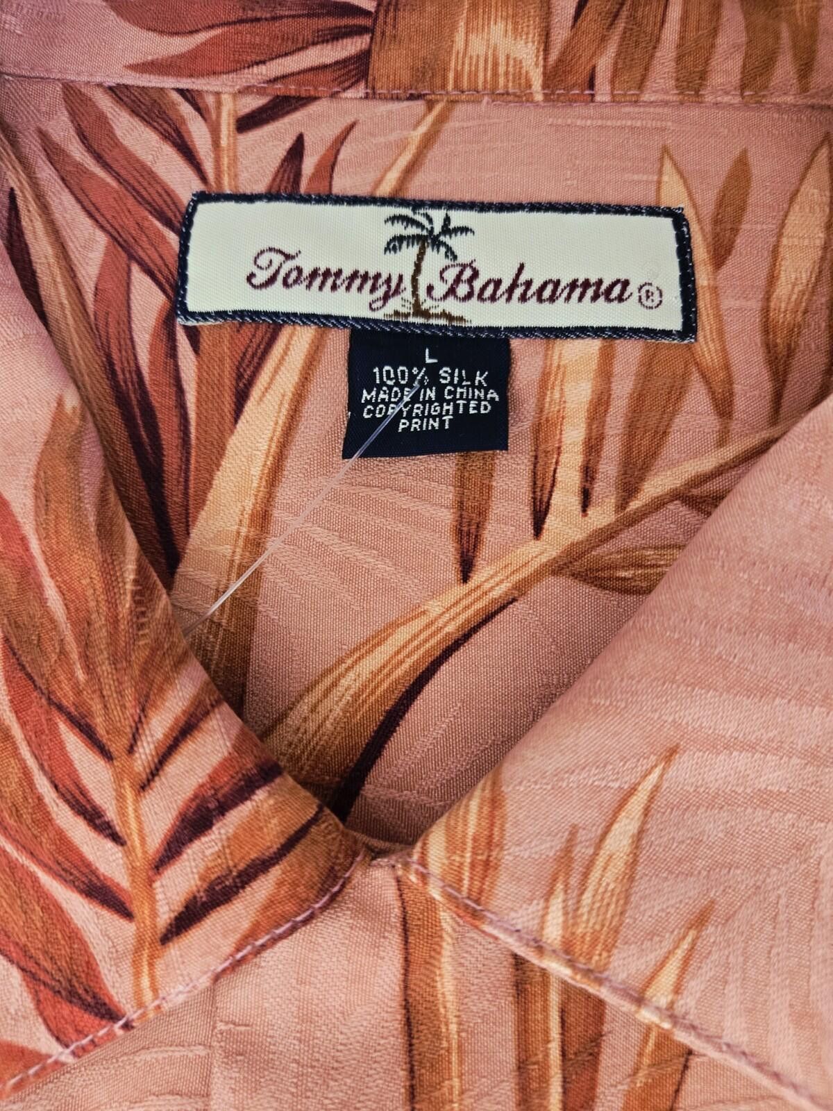 Tommy Bahama Tommy Bahama Hawaiian Shirt Mens L 100% Silk Floral Aloha Size US L / EU 52-54 / 3 - 4 Thumbnail