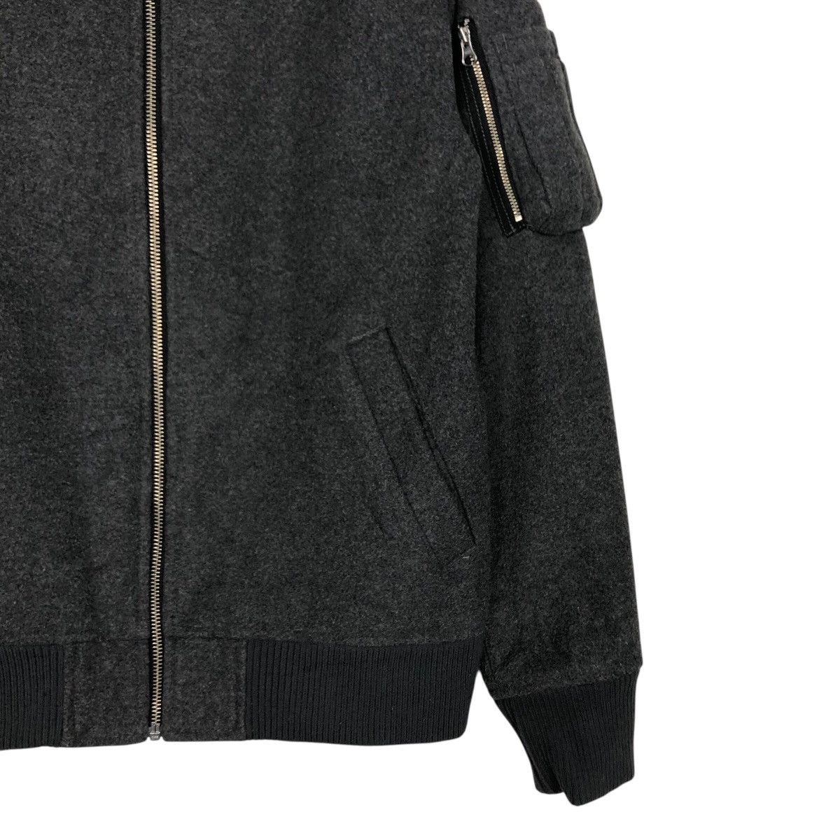 Japanese Brand 📌Vintage Wool Bomber Jacket Urban Research Issey Miyake Size US M / EU 48-50 / 2 - 6 Thumbnail