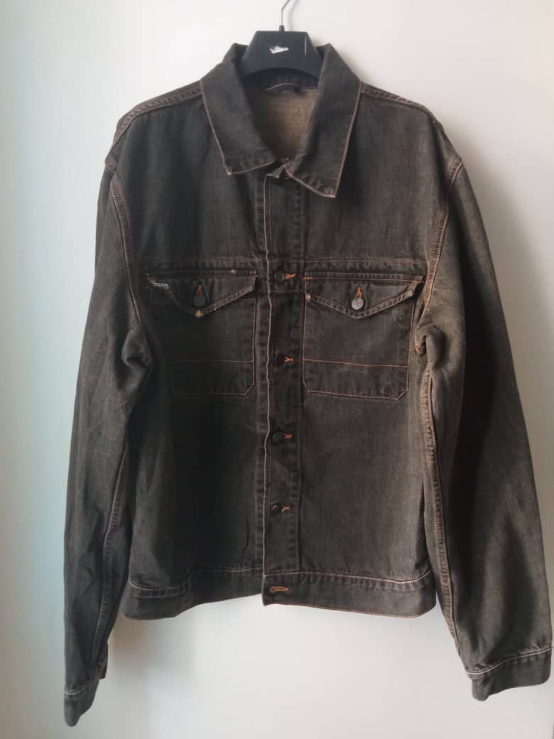 Stone Island 90s Vintage Stone Island Logo Denim Jacket Size US L / EU 52-54 / 3 - 1 Thumbnail