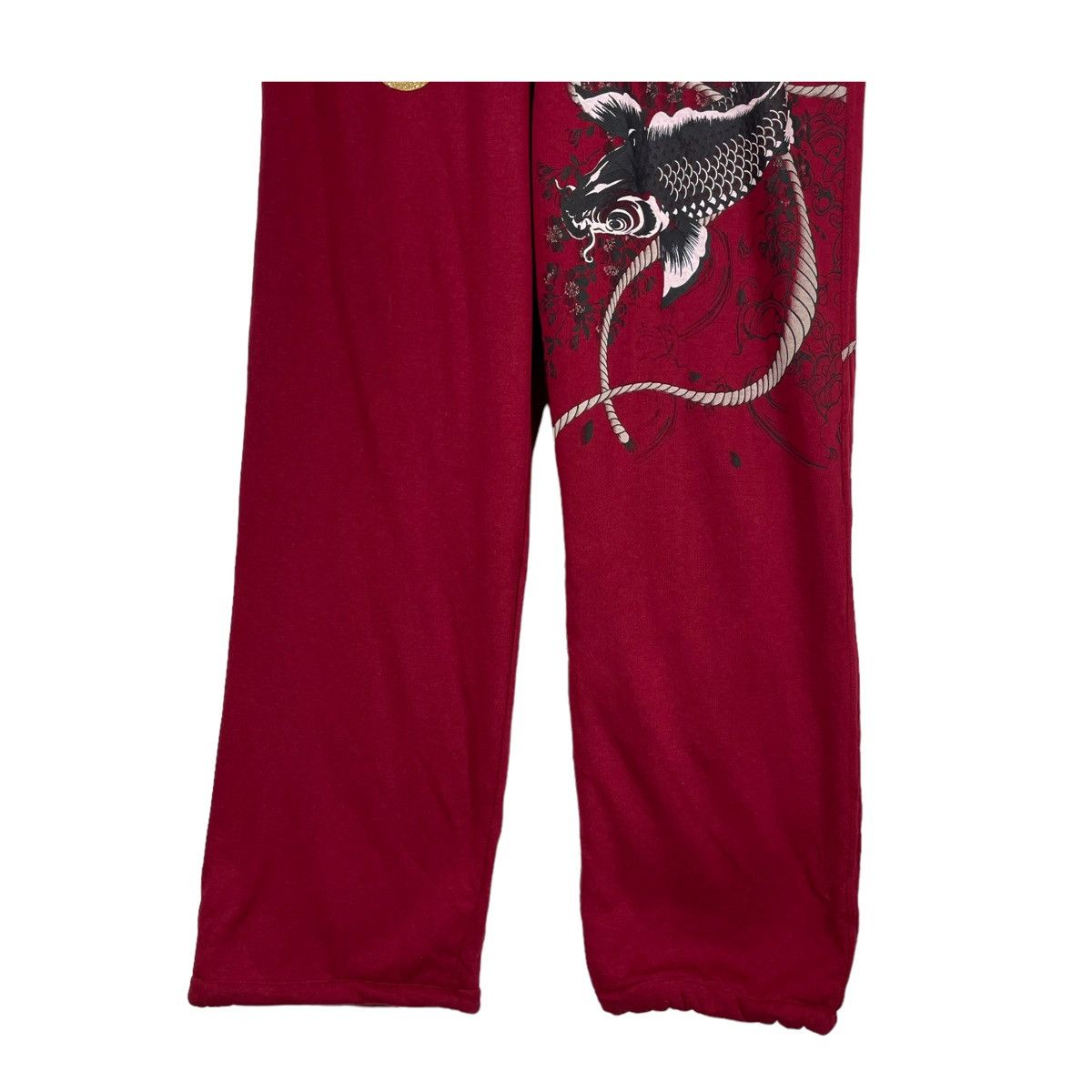 Japanese Brand 💥JAPANESE DRAGON MOTIF SUKAJAN SWEATPANT Size US 30 / EU 46 - 7 Thumbnail