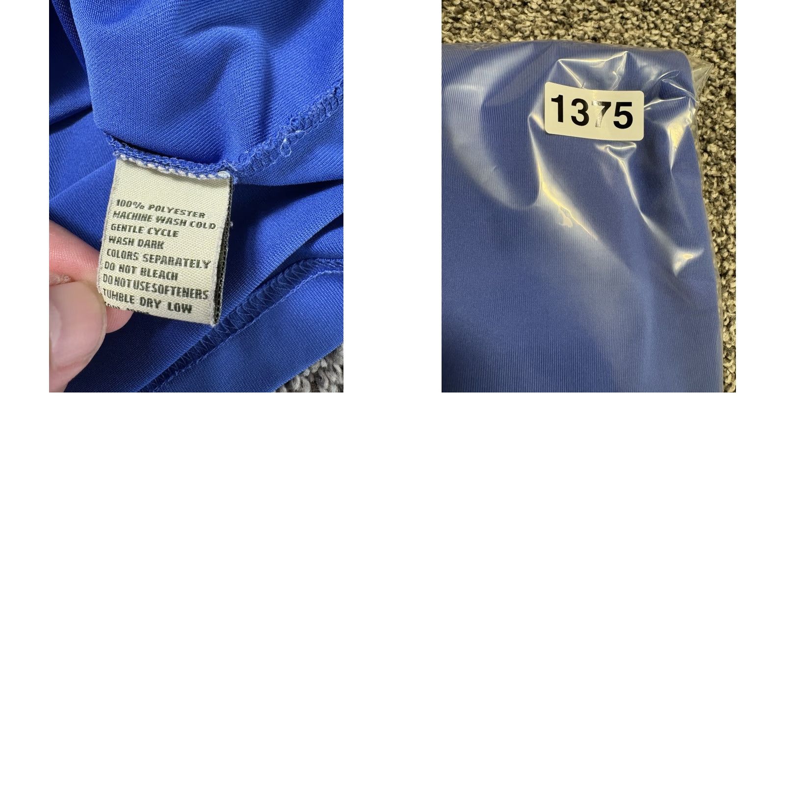 Vintage Donald Ross Golf Polo Shirt Mens 2XL Royal Blue Solid Performance Size US XXL / EU 58 / 5 - 8 Thumbnail