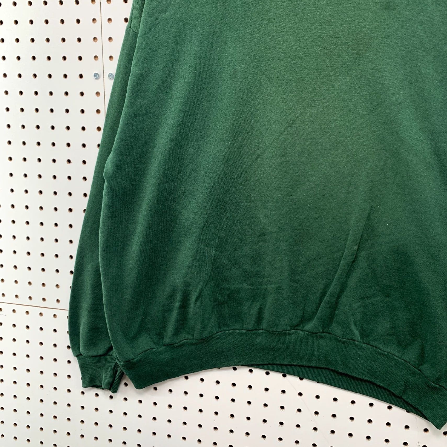 Jerzees VINTAGE Jerzees Sweatshirt Men 2XL Green USA Pullover 80s Blank Crewneck Size US XXL / EU 58 / 5 - 7 Thumbnail