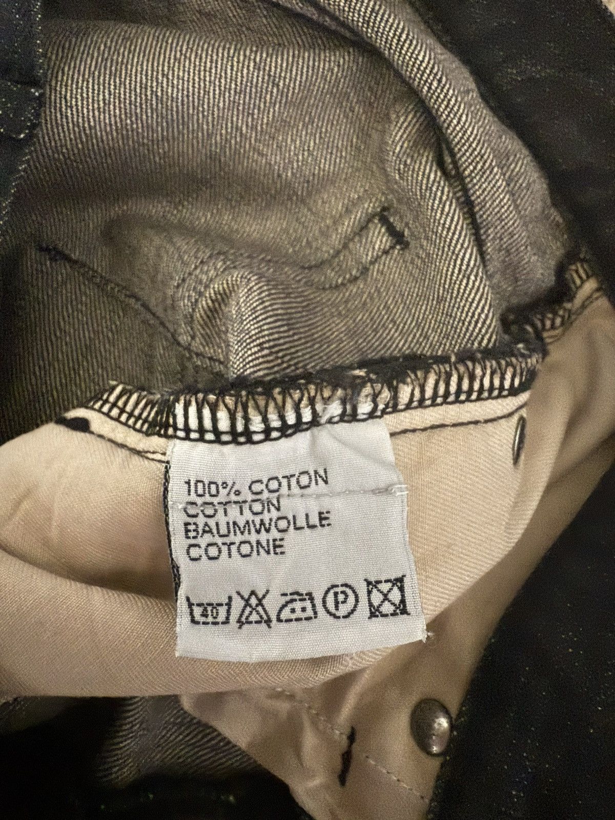 Dior Dior black clawmark denim Size US 28 / EU 44 - 3 Thumbnail