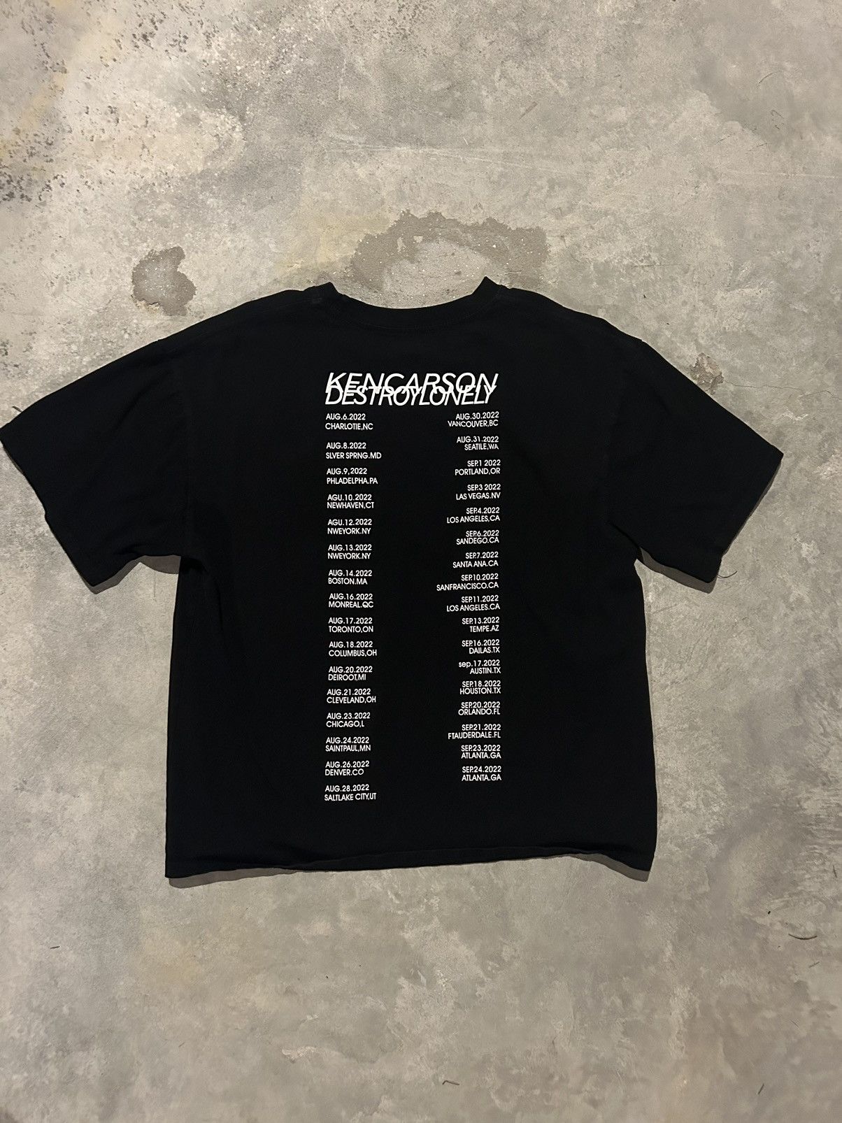 Destroy Lonely DESTROY LONELY TOUR MERCH TEE Size US S / EU 44-46 / 1 - 2 Thumbnail