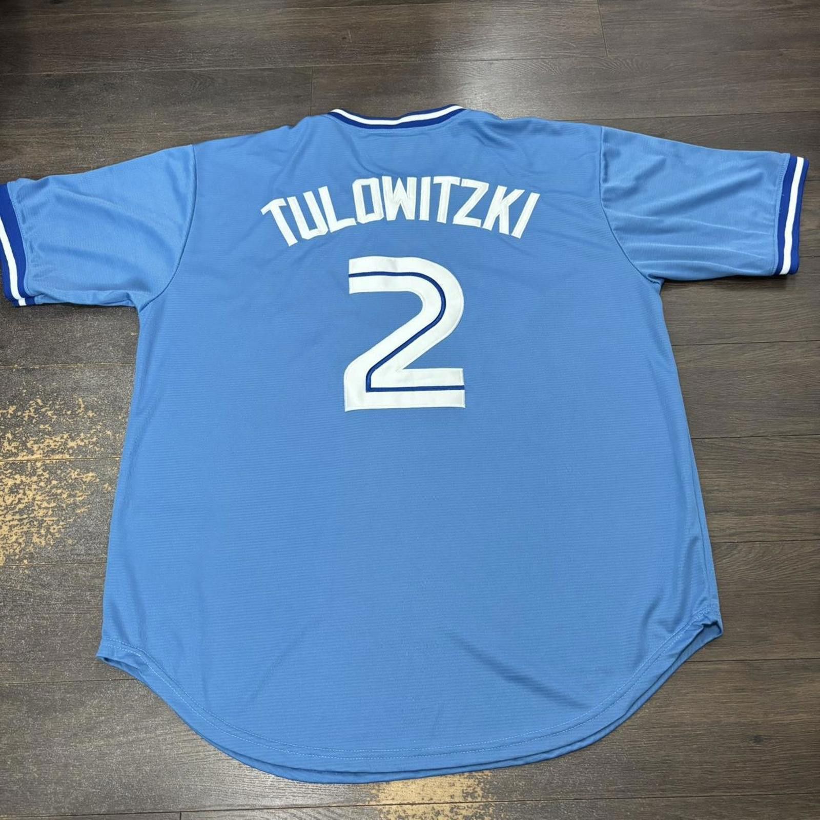 Designer Toronto blue jays troy tulowitzki baseball jersey XXL Size US XXL / EU 58 / 5 - 5 Thumbnail