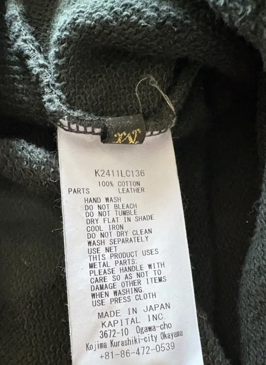 Kapital Kapital Thriller Distressed Studs hoodie Size US M / EU 48-50 / 2 - 2 Thumbnail