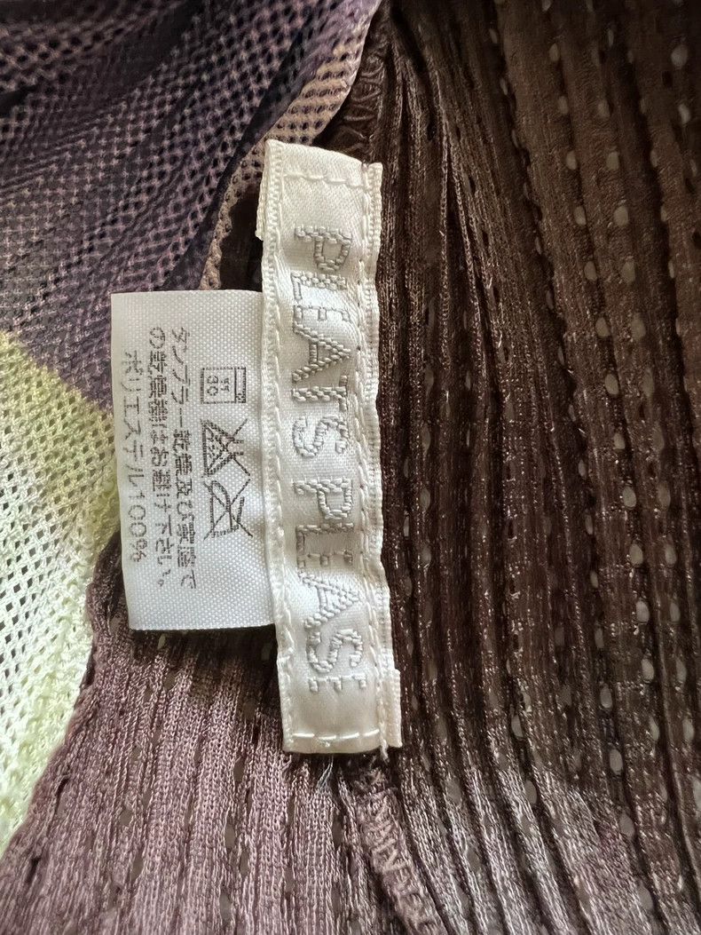 Issey Miyake Issey Miyake size:3 A vintage short-sleeved cardigan in ye Size L / US 10 / IT 46 - 6 Thumbnail
