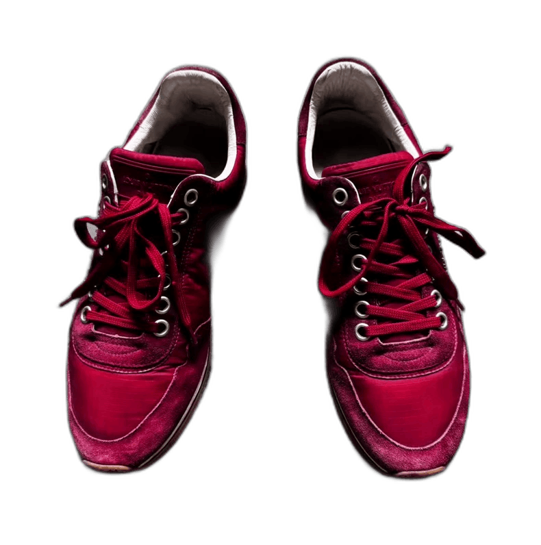 Louis Vuitton Louis Vuitton Red Running Shoes UK8-2506 Size US 9 / EU 42 - 1 Thumbnail