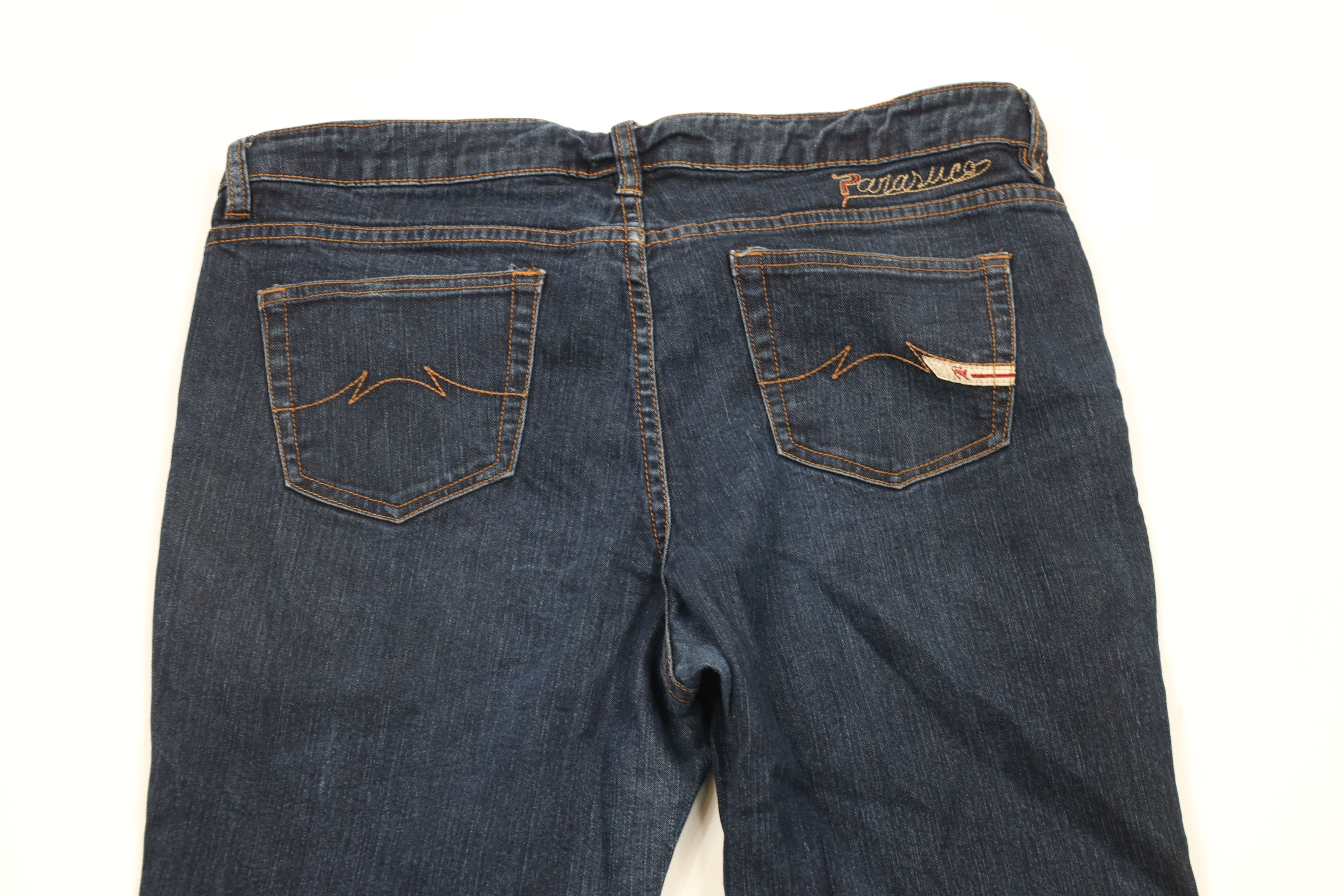 Vintage Vintage Y2K Parasuco Denim Cult Flared Wide Leg Denim Jeans Size 31" - 10 Thumbnail