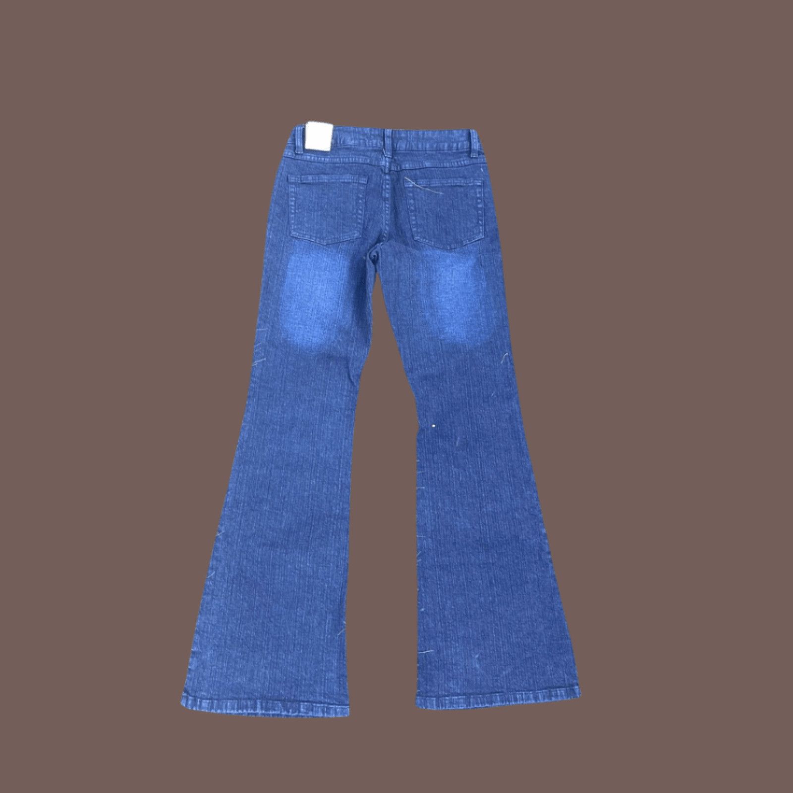 Vintage VTG Flare Jeans | Zana Di Blue Y2K | Early 2000s Archive Size 28" / US 6 / IT 42 - 2 Thumbnail