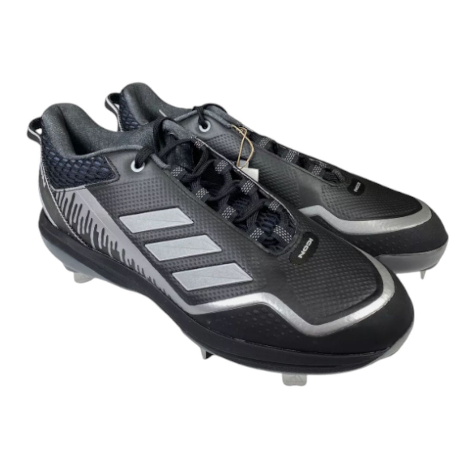 Adidas Adidas Icon 7 Dripped Out Metal Baseball Cleats Black Men's Size US 15 / EU 48 - 10 Thumbnail