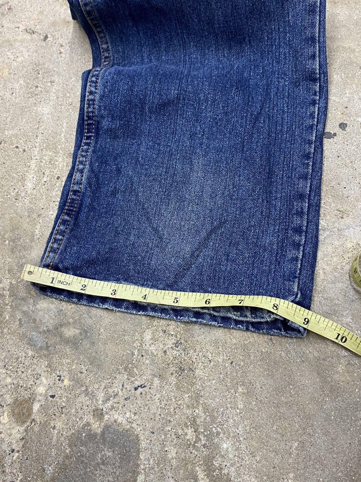 Japanese Brand Nylaus jeans pant double waist Size US 34 / EU 50 - 10 Thumbnail