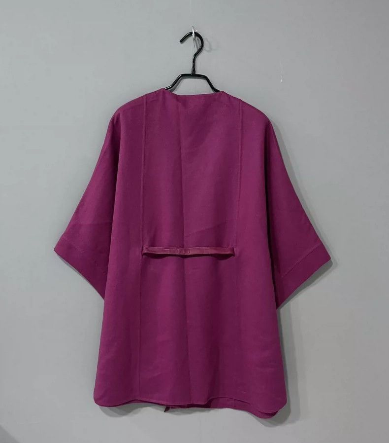 Loro Piana Loro Piana Purple Cashmere Cape Coat-2508 Size US M / EU 48-50 / 2 - 4 Thumbnail