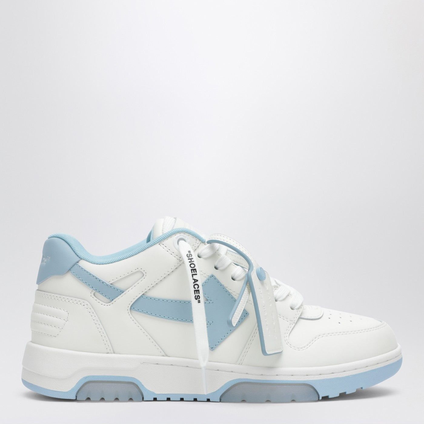 Off-White Off-White Out Of Office Sneakers White/Light Blue Size US 6.5 / IT 36.5 - 1 Thumbnail
