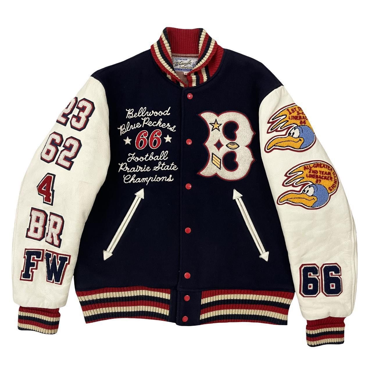 Whitesville Whitesville Varsity Jacket Size US XL / EU 56 / 4 - 1 Thumbnail