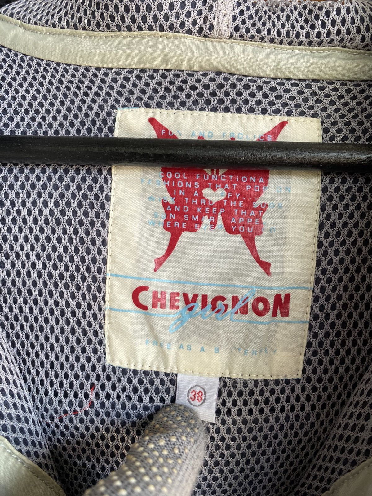 Chevignon Vintage 90s Chevignon Girls Fleece Jacket – Navy & Red Trim Size XS / US 0-2 / IT 36-38 - 8 Thumbnail