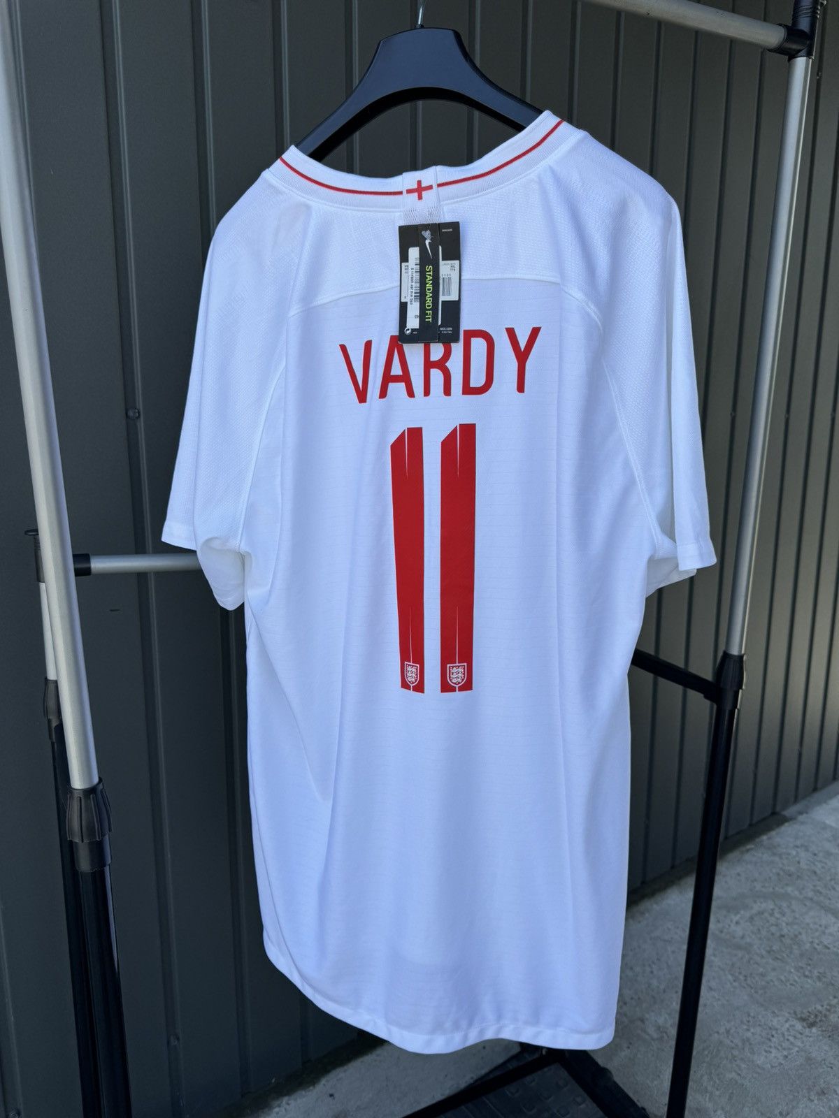 Nike England Team Home 2018-2020 Jersey Vardy 11 Nike Blokecore Size US XXL / EU 58 / 5 - 1 Thumbnail