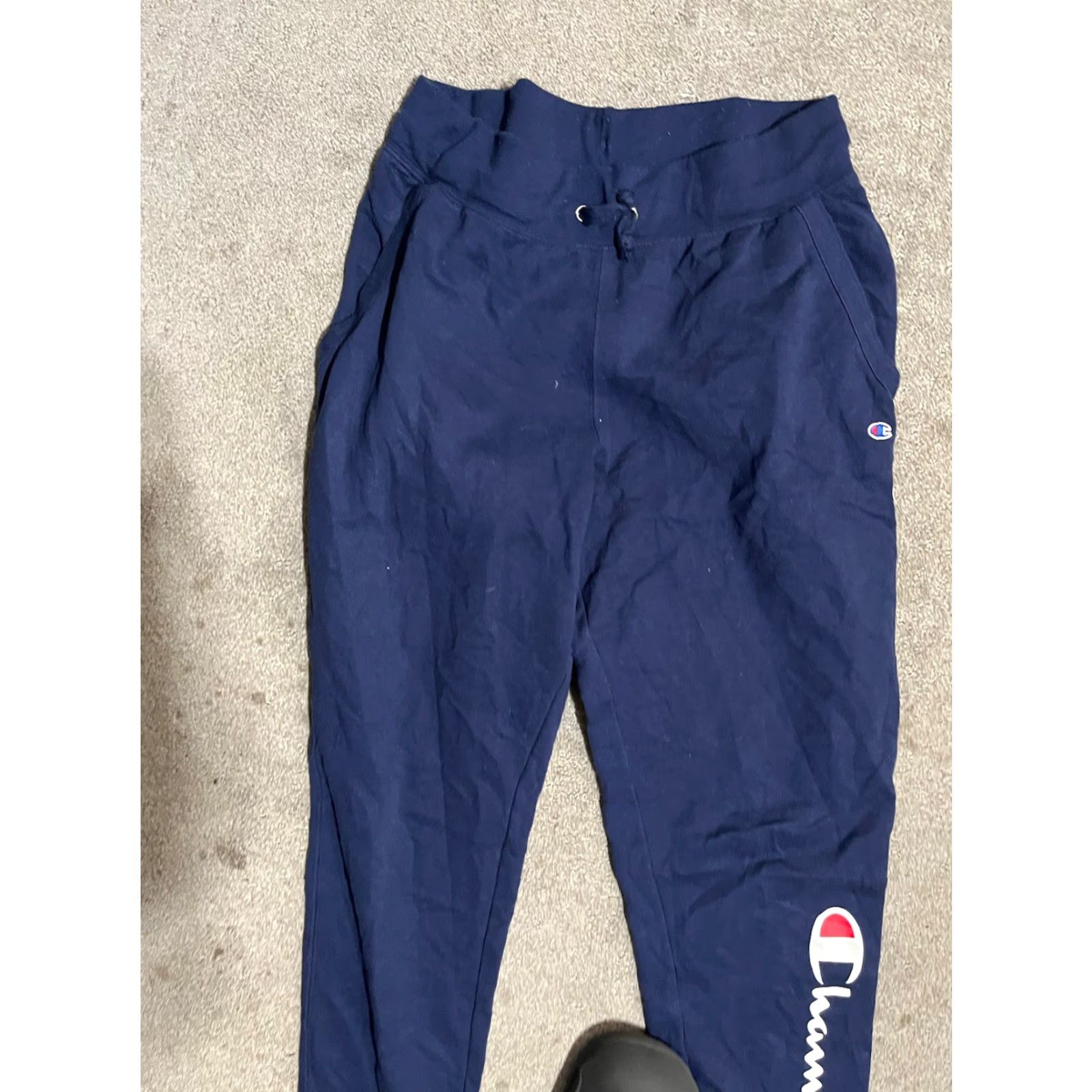 Champion Champion Mens Athletic Sweatpants Jogger Blue 30x29 Tapered Fleece Casual Pants Shirt? Size US 31 - 2 Thumbnail