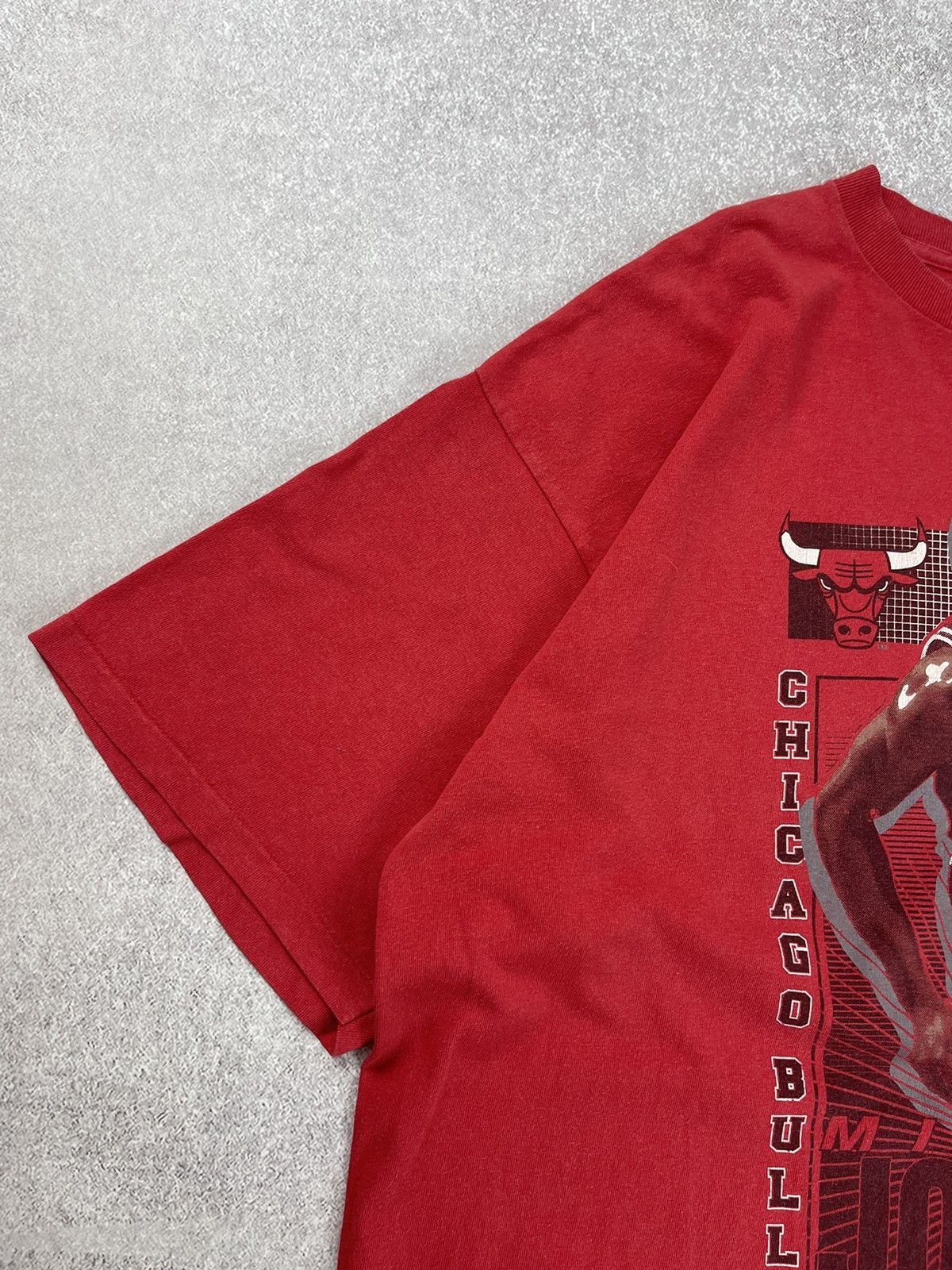 Jordan Brand Vintage 1991 Michael Jordan Chicago Bulls NBA Starter Shirt Size US XL / EU 56 / 4 - 7 Thumbnail