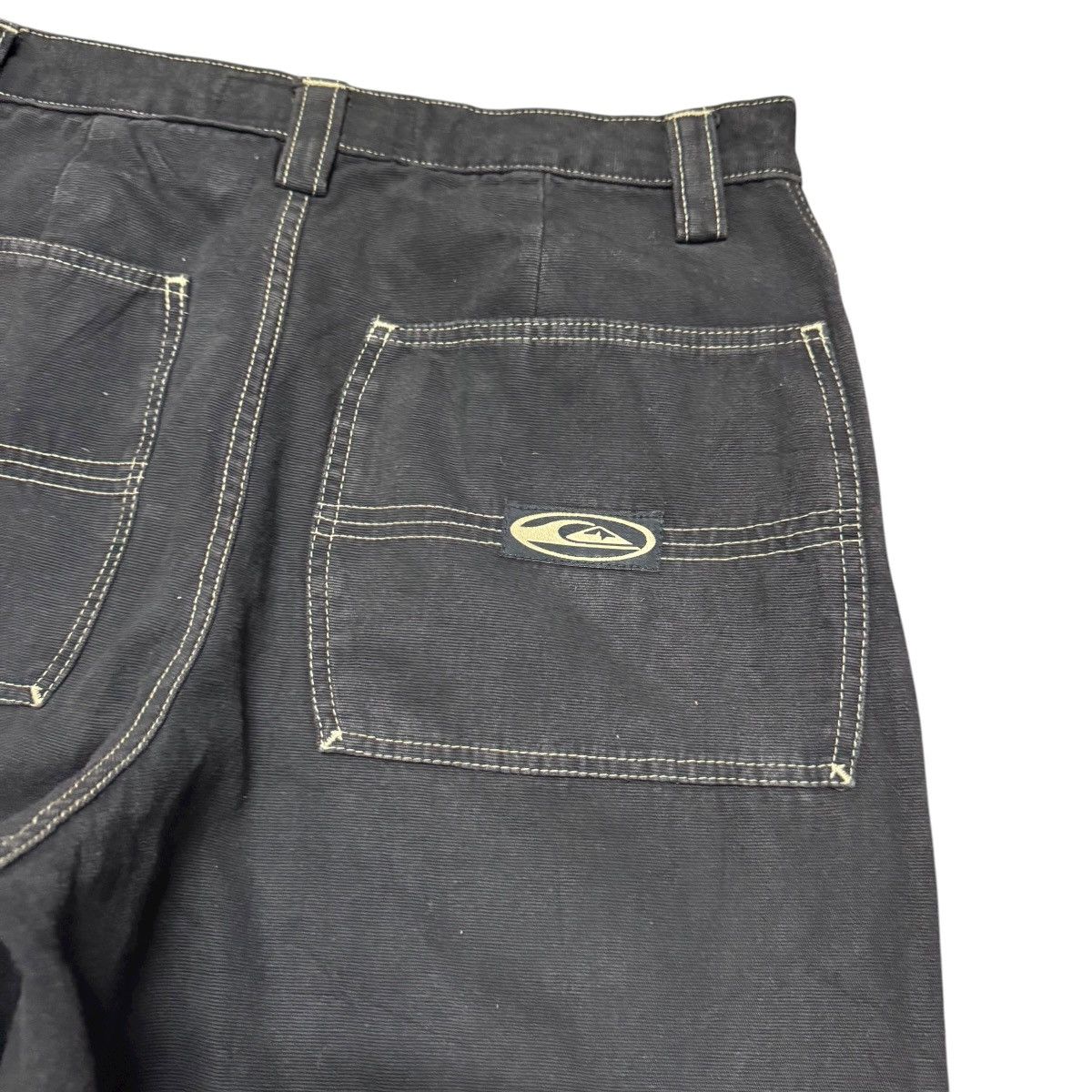 Quiksilver Vintage Quiksilver Denim Baggy Skater Pants Size US 31 - 12 Thumbnail