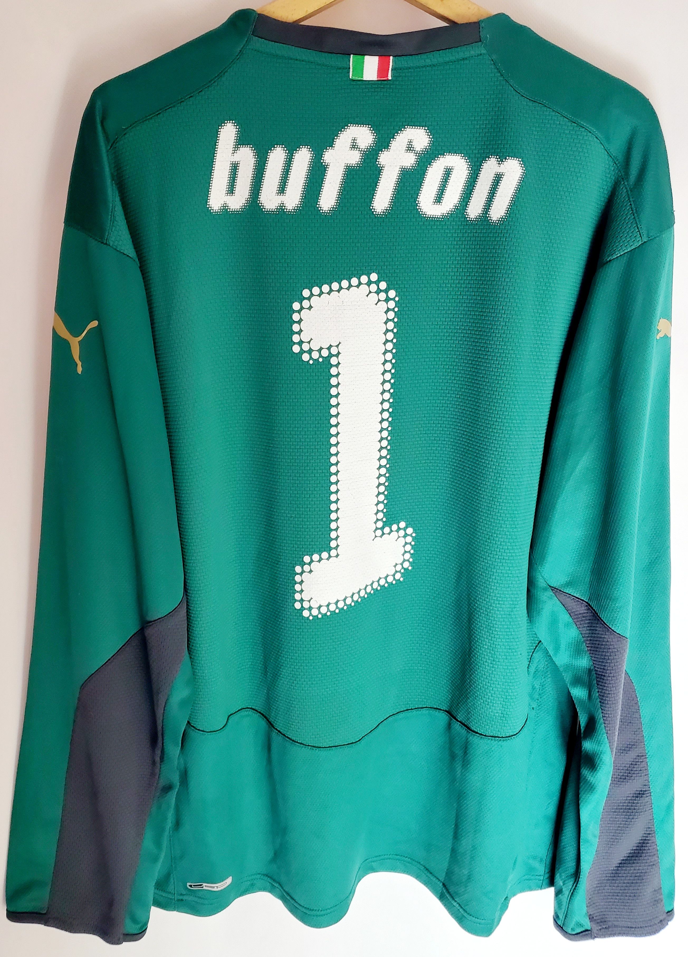 Puma Vintage Italy Goalkeeper #1 Buffon 2008-2011jersey XXL Size US XXL / EU 58 / 5 - 1 Thumbnail