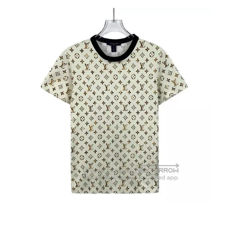 Louis Vuitton LOUIS VUITTON Logo Print Crewneck T. Size US S / EU 44-46 / 1 - 1 Thumbnail