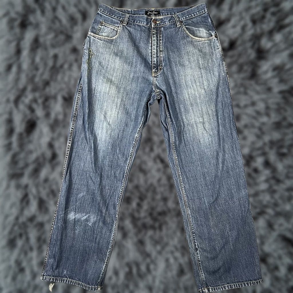 JNCO × Sean John × Vintage SEAN JOHN Y2K CRAZY BAGGY PATCHWORK