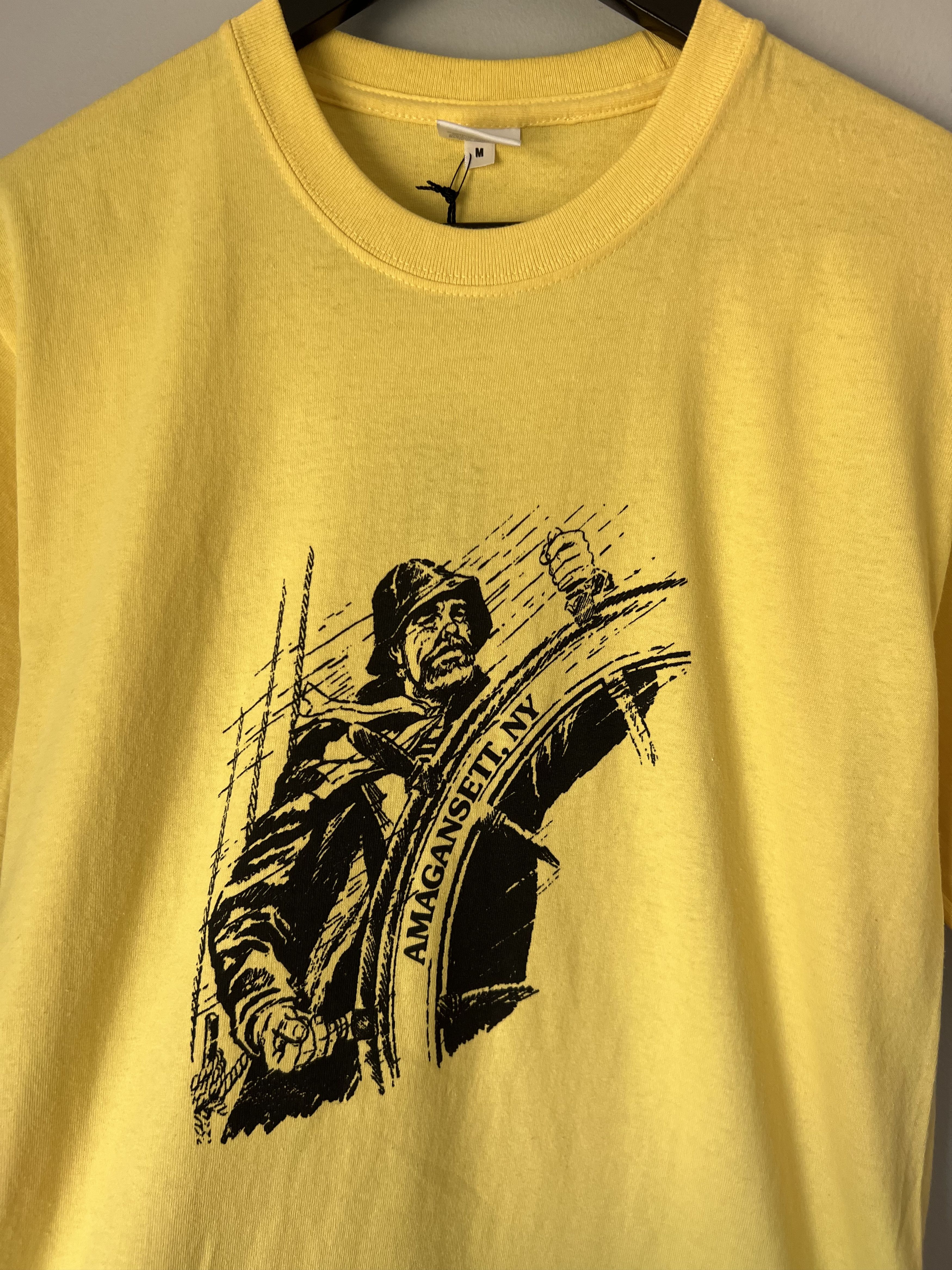 Noah Noah NYC Amagansett Fisherman Tee in Yellow Size US M / EU 48-50 / 2 - 1 Thumbnail