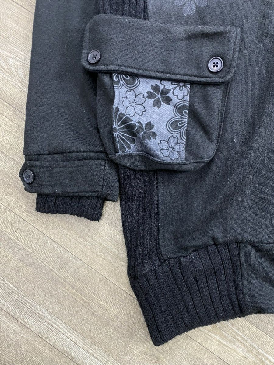 Karakuri Tamashii 2000s Miyabi Florals Ifsixwasnine Lgb Style Fur Bono Jacket Size US L / EU 52-54 / 3 - 8 Thumbnail