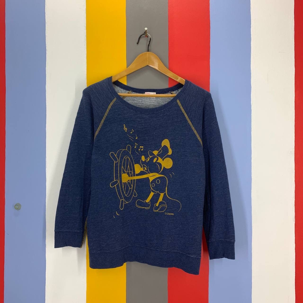 Disney MICKEY MOUSE by COEN Sweatshirt #2155/19 Size M / US 6-8 / IT 42-44 - 1 Thumbnail