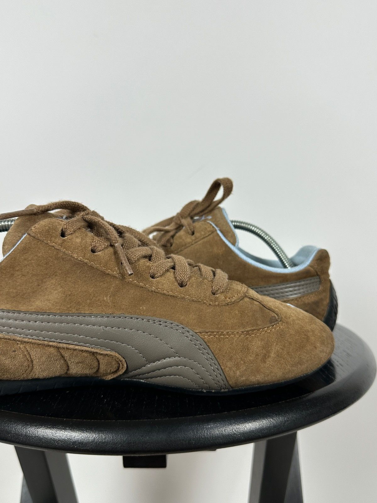 Puma Vintage Puma Speedcat Brown Suede/Leather Y2K Sneakers Size US 8 / IT 38 - 17 Thumbnail