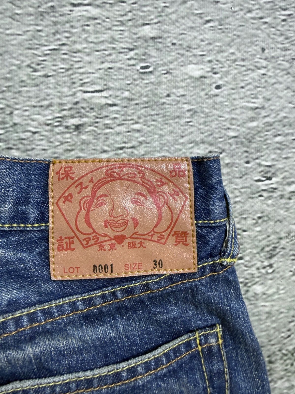 Evisu Evisu jeans vintage handpainted seagull logo selvedge denim Size US 30 / EU 46 - 3 Thumbnail