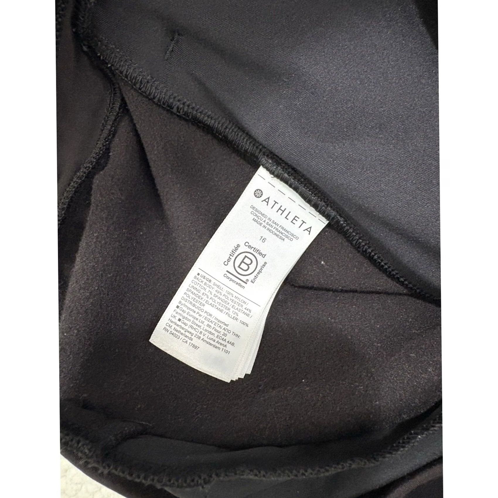 Athleta VINTAGE? Athleta Solstice Apres Ski Quilted Jogger Pants Women’s 16 Black Insulated Size 38" / US 16 / IT 52 - 5 Thumbnail