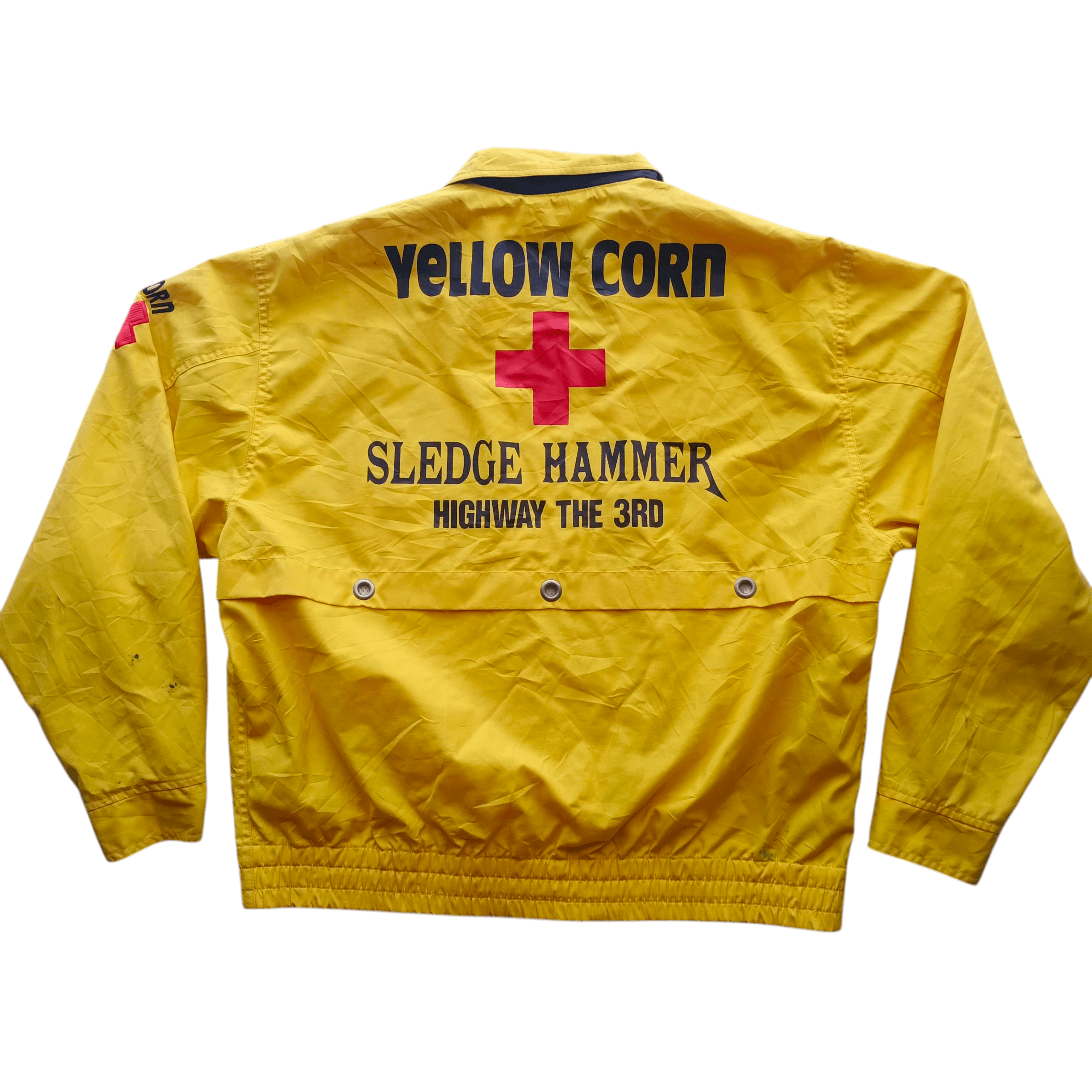 YELLOW CORN Vintage Yellow Corn Jacket Sledge Hammer Highway Magician Size US L / EU 52-54 / 3 - 4 Thumbnail