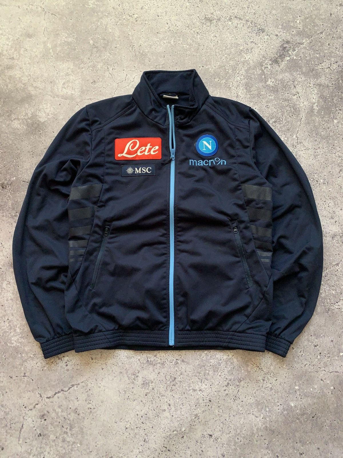 Macron 🔥MACRON NAPOLI 2012/2013 ITALY BLOCKCORE TRACK JACKET Size US M / EU 48-50 / 2 - 2 Thumbnail