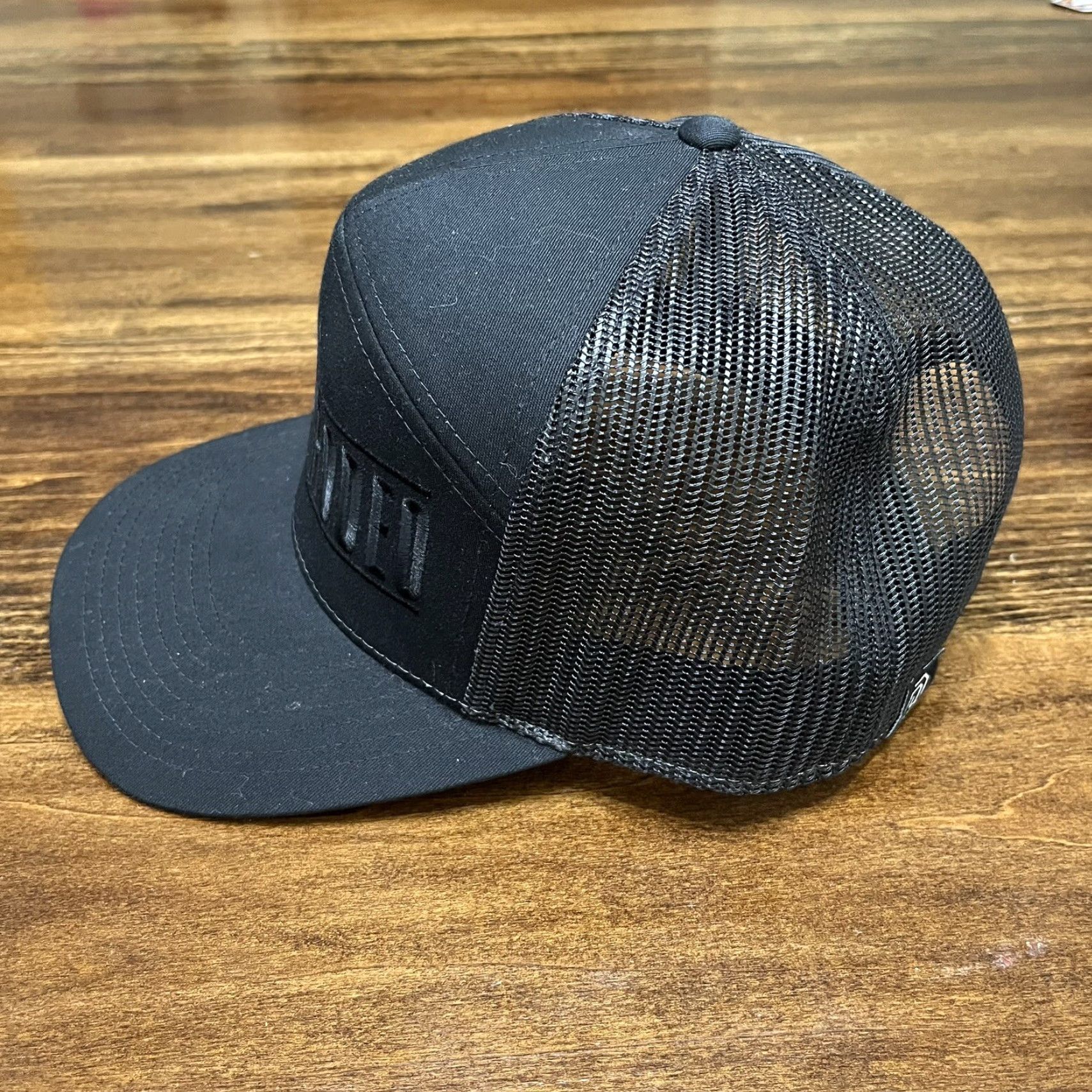 Nixon Dynamite Enterprises The Nixon Rodeo Band Concert Tour Hat Cap SnapBack Black Trucker Size ONE SIZE - 3 Thumbnail