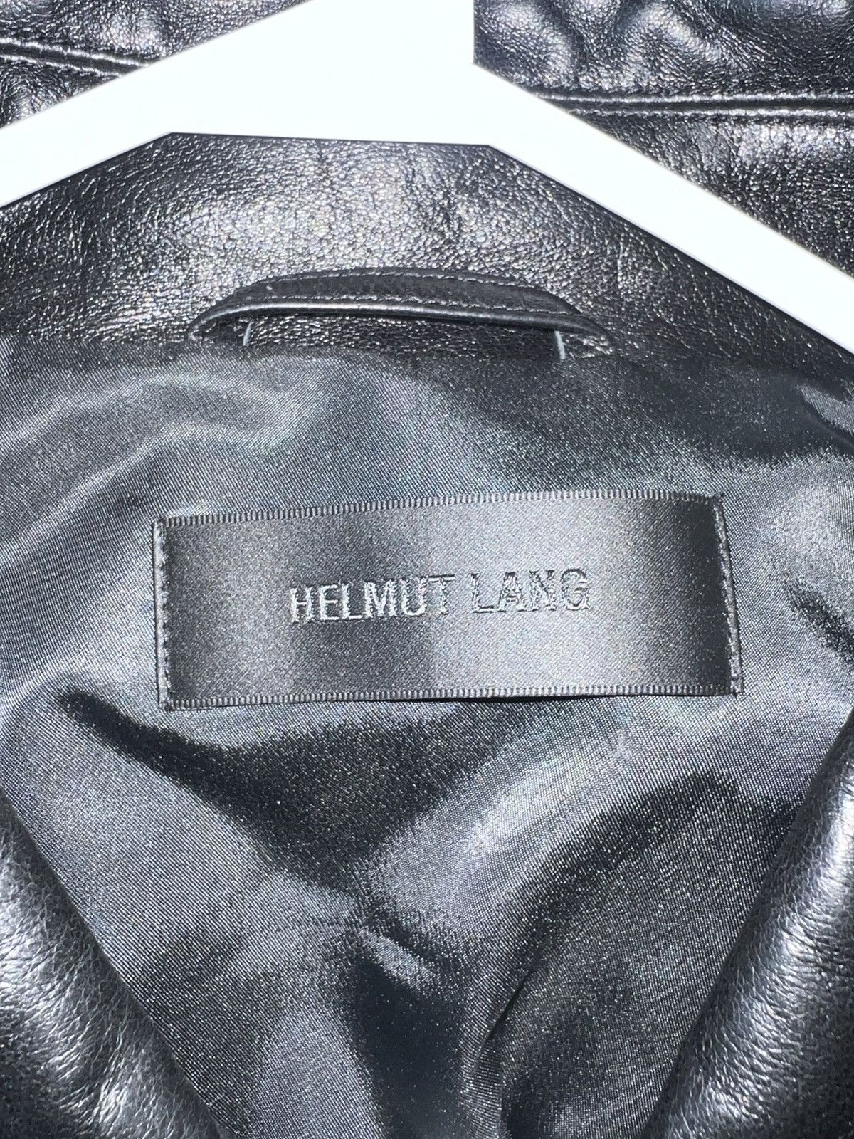 Helmut Lang Helmut Lang FW ‘23 Leather Jacket Size US L / EU 52-54 / 3 - 9 Thumbnail