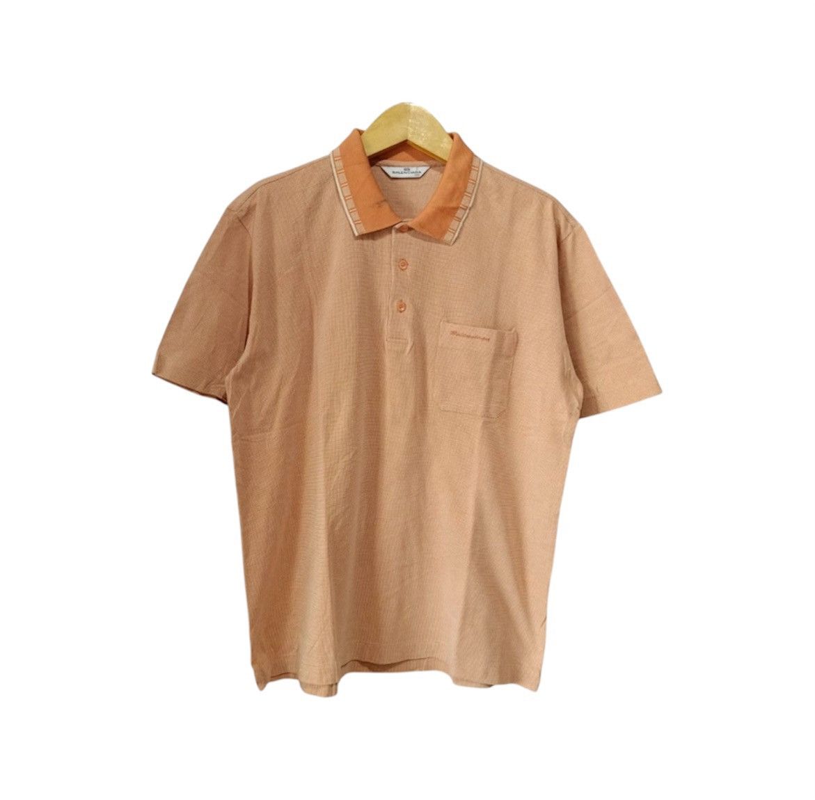 Balenciaga Vintage Balenciaga Orange Polos ‼️Rare Colour Size US M / EU 48-50 / 2 - 1 Thumbnail