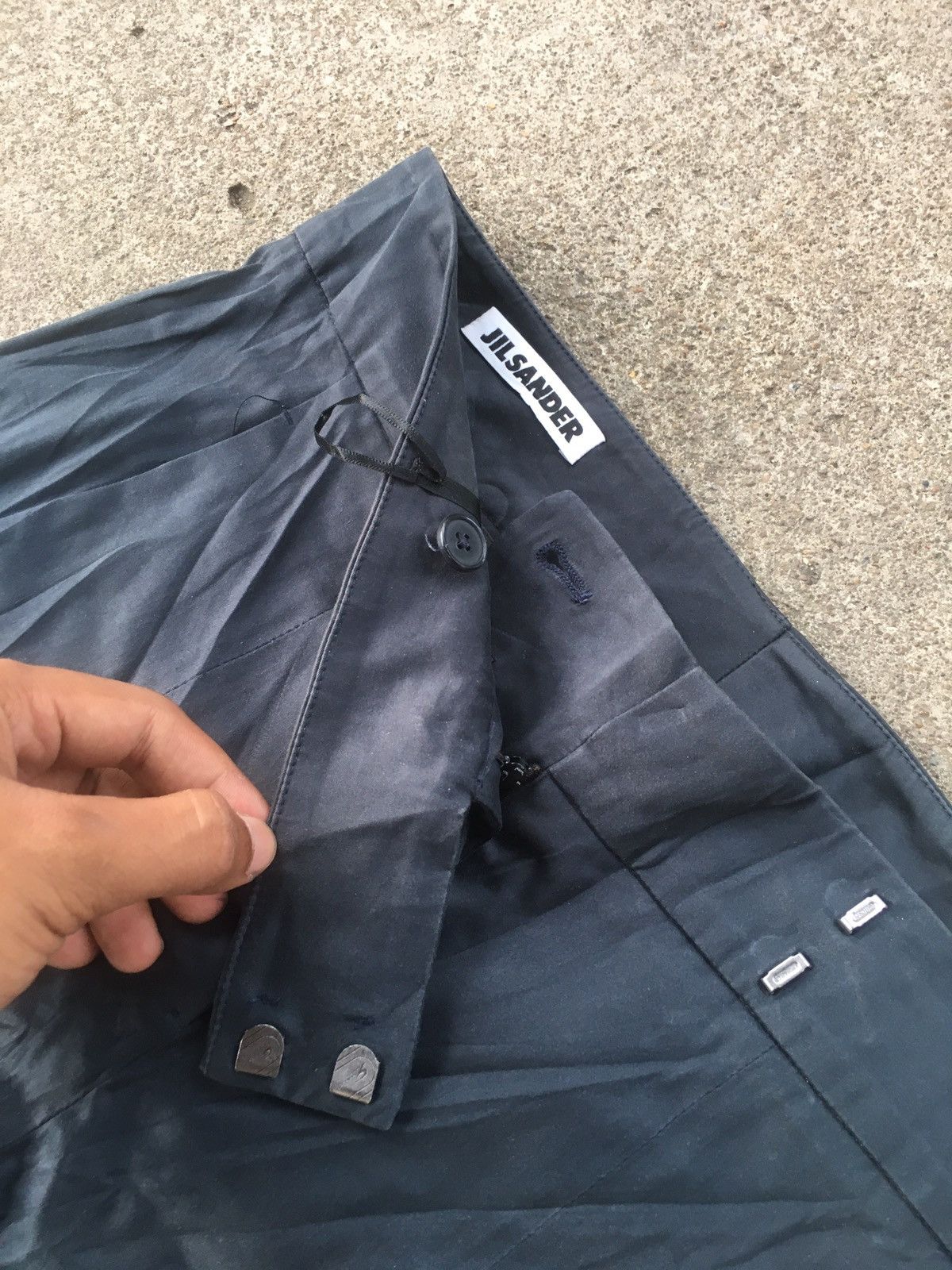 Japanese Brand × Jil Sander JIL SANDER BLACK TROUSERS Size US 30 / EU 46 - 8 Thumbnail