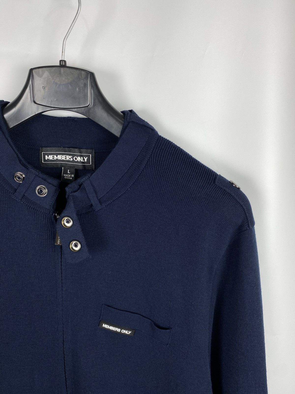 Members Only Members Only Cotton Knit Bomber Iconic Jacket Zip size L Size US L / EU 52-54 / 3 - 2 Thumbnail