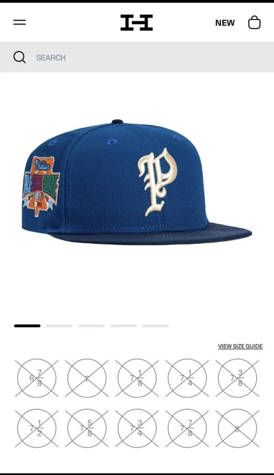 Hat Club Hat Club Dia De Los Muertos Philadelphia Phillies 7 3/8 Size ONE SIZE - 6 Thumbnail