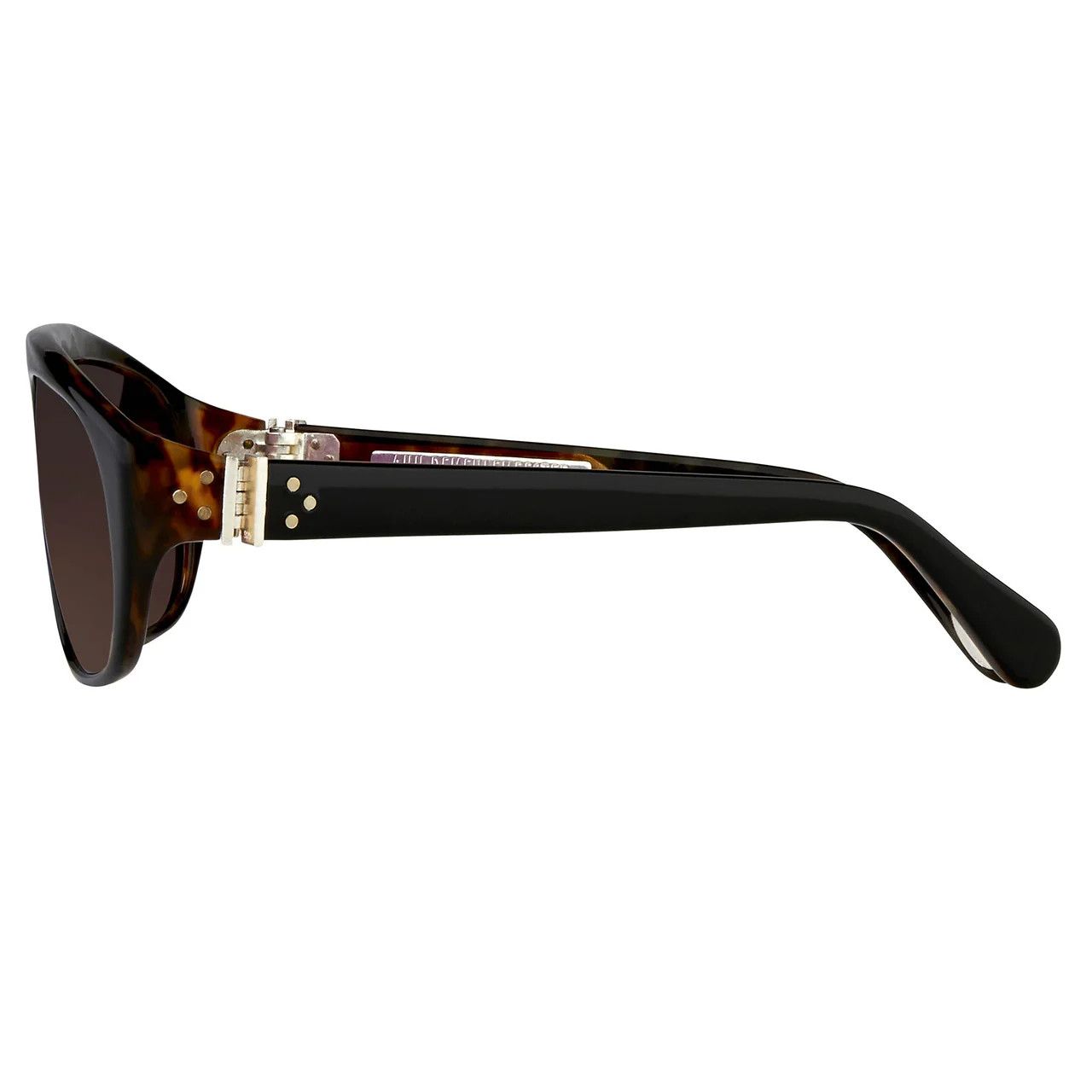 Ann Demeulemeester Ann Demeulemeester Sunglasses Black and Brown Graduated Size ONE SIZE - 4 Thumbnail