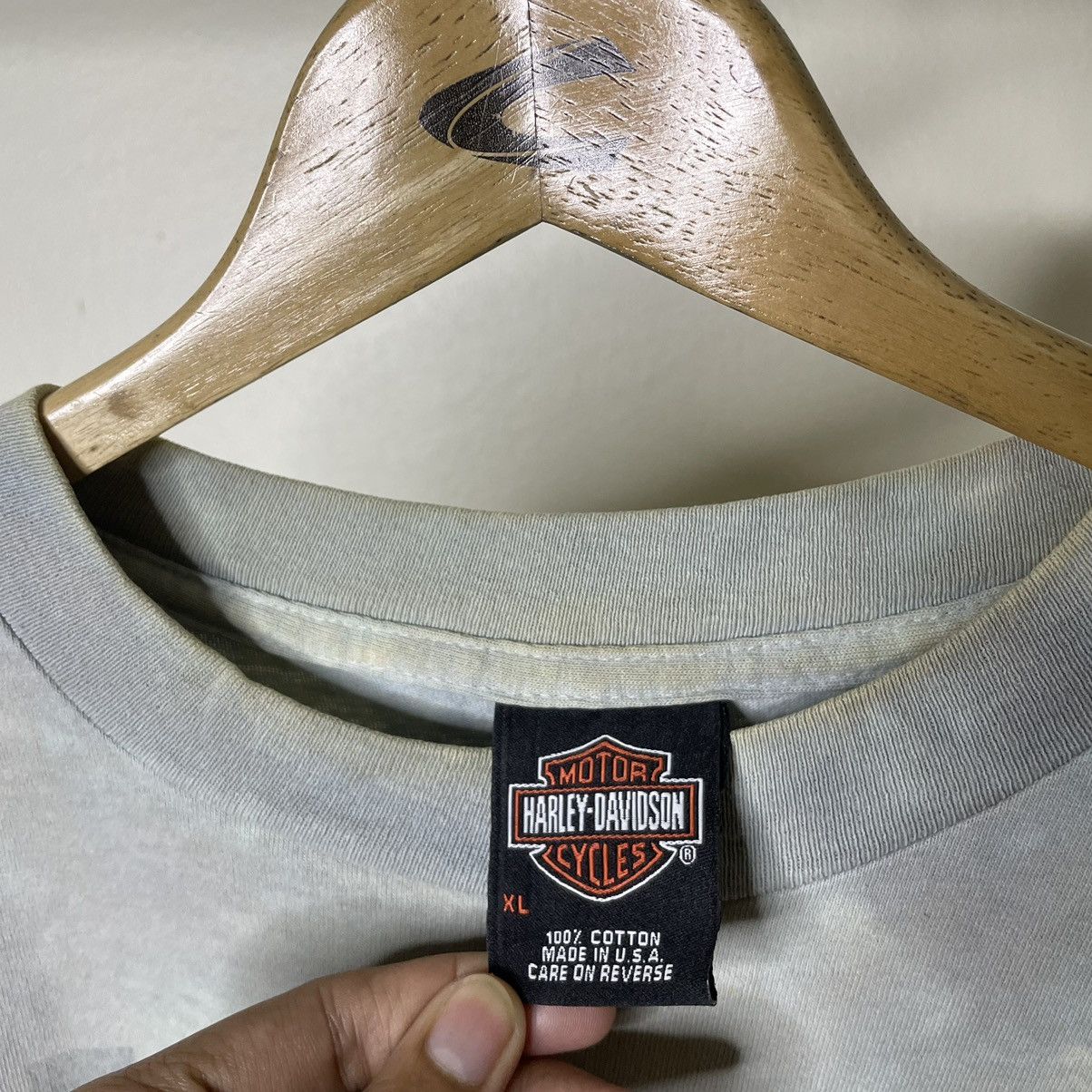 Harley Davidson × Liquid Blue × Vintage 2003 Harley Davidson Powertrain Operations Liquid Blue Style Size US XL / EU 56 / 4 - 4 Thumbnail